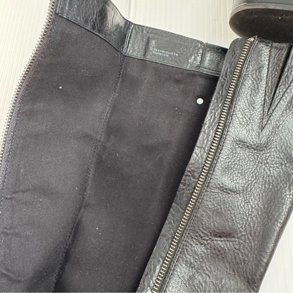 Patricia Nash Carlina Black Leather Knee-High Boots - Picture 11 of 13